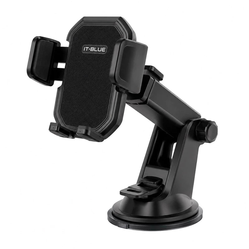Universal 360° Car Phone Holder – Windshield & Dashboard Mount