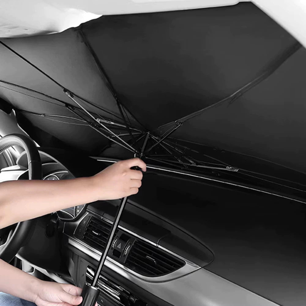 Car Windshield Sunshade – UV Protection & Dashboard Cover