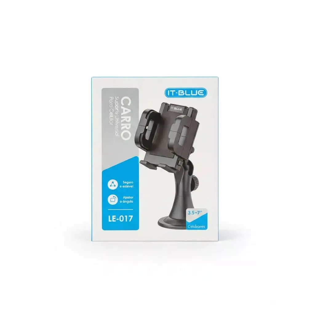 Universal 360° Car Phone Holder – Windshield & Dashboard Mount