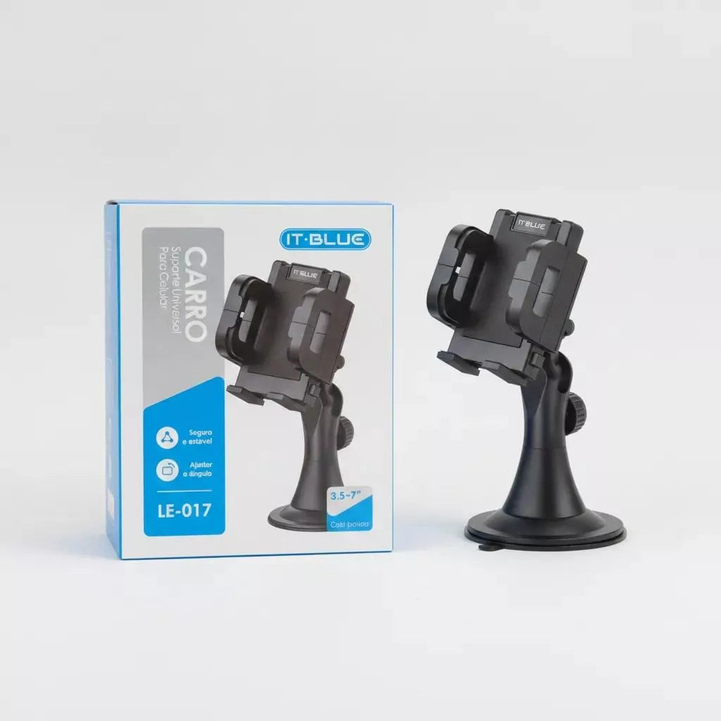 Universal 360° Car Phone Holder – Windshield & Dashboard Mount