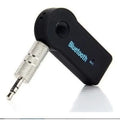 Bluetooth 3.5mm Car Audio Adapter – Wireless Receiver with Hands-Free Microphone